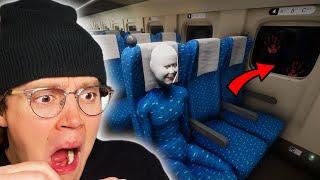 I CAN'T ESCAPE THIS HAUNTED TRAIN!! [Chilla's Art] Shinkansen 0 | 新幹線 0号 screenshot 1