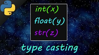 Python type cast 💱