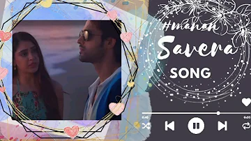 Savera song new song of kaisi yeh yaariyan season 4 #manan #nandani #pani #manik #viral