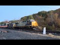 CSX I022 East in Canaan NY with 1902 Leading!