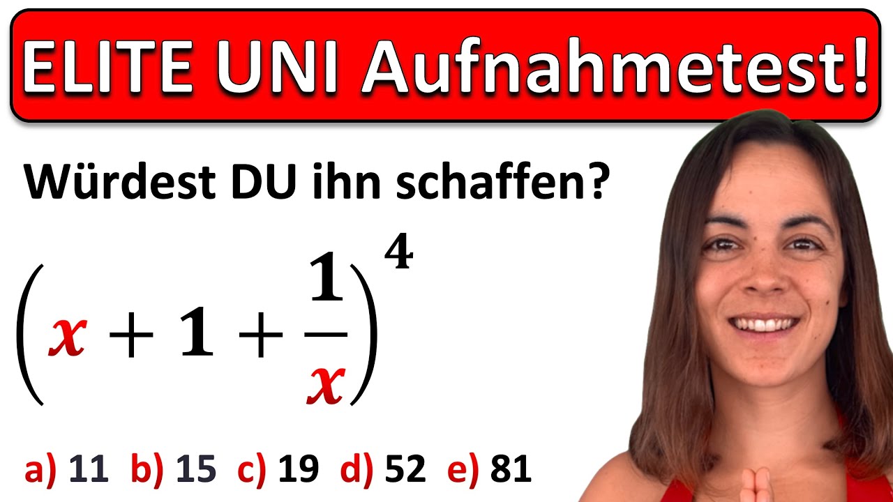 🚀🚀🚀 Originale OXFORD AUFNAHMETEST Aufgabe 🤯 | Elite Universität Mathe Prüfung