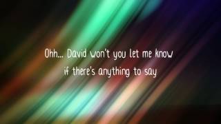 David - The Strumbellas | Lyrics