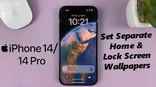 iPhone 14/14 Pro: How To Use Different Wallpapers For Lock Screen and Home Screen screenshot 5