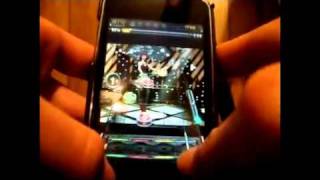 Guitar Hero App gameplay for iPhone screenshot 4