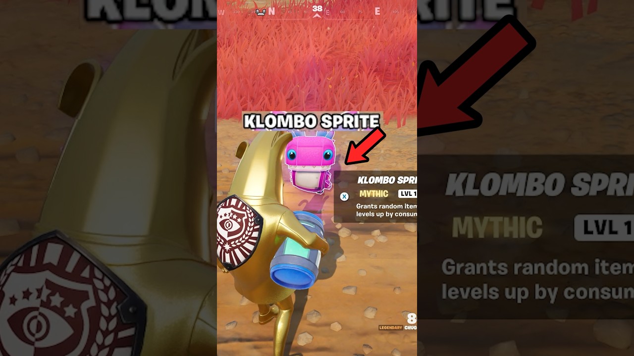 How I Got The KLOMBO Sprite in Fortnite! 😱