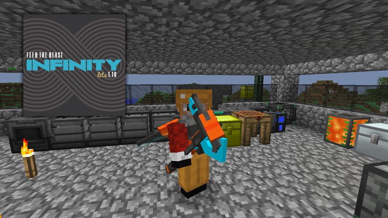 [PT-BR] Minecraft - FTB Infinity Lite 1.10 #2 - Organizando Items - YouTube