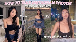 10 tips and tricks to take better photos + how to look taller! *IK I’M A CATFISH*