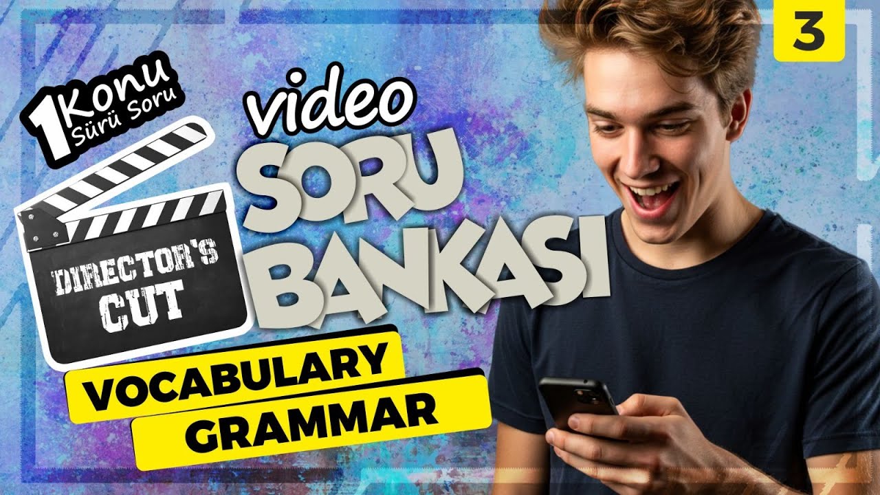 VOCABULARY & GRAMMAR YKS-DİL (YDT), YDS, YÖKDİL Video Soru Bankası 2026
