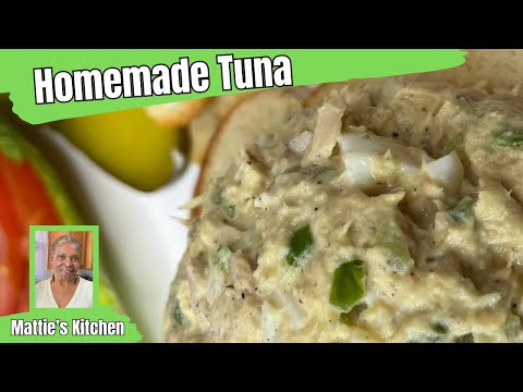 The Best Tuna Salad Sandwich / Homemade Tuna Salad Recipe / Mattie's Kitchen