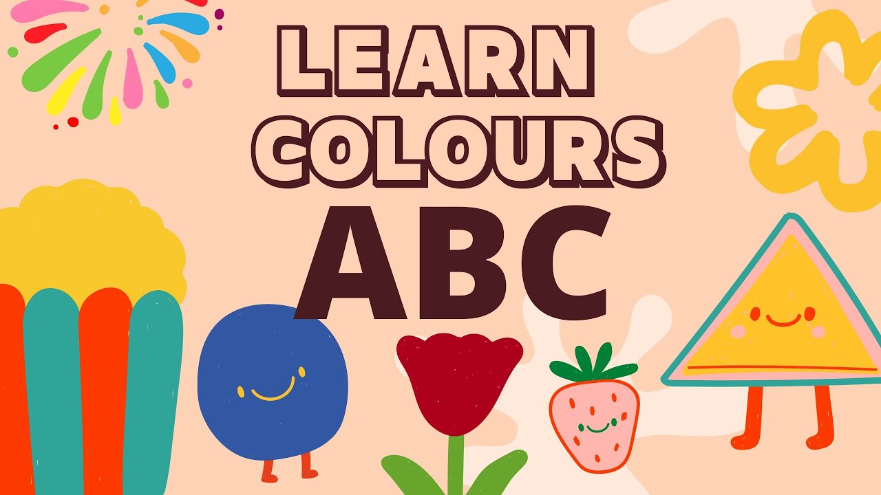Best Learn ABC and Colors for Kids Video Education Nursery Rhymes # ...