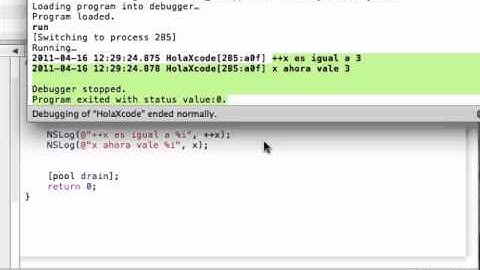 Objective-C. Tutorial 5. Operadores de Incremento & Decremento.(Español Latino).