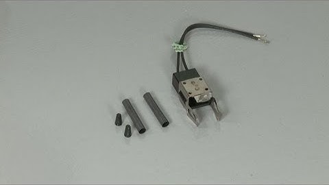 GE Electric Cooktop Replace Element Receptacle #WB17X5113