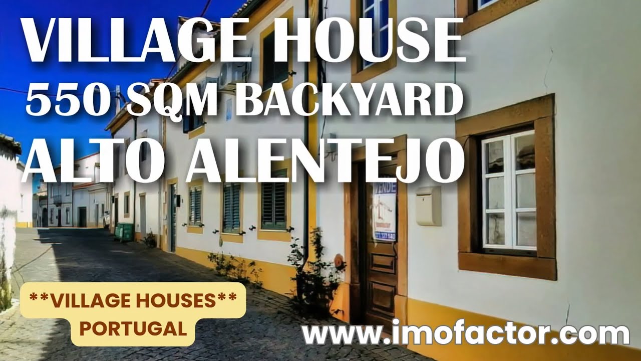 🏡 Village House | Big Backyard | Alto Alentejo | Portugal | Unavailable