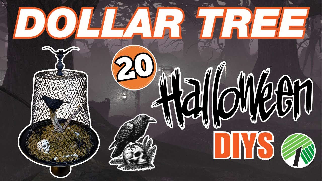 Crafty Halloween 2025! 20 GENIUS Dollar Tree Halloween DIYS for Haunted Decor 👻