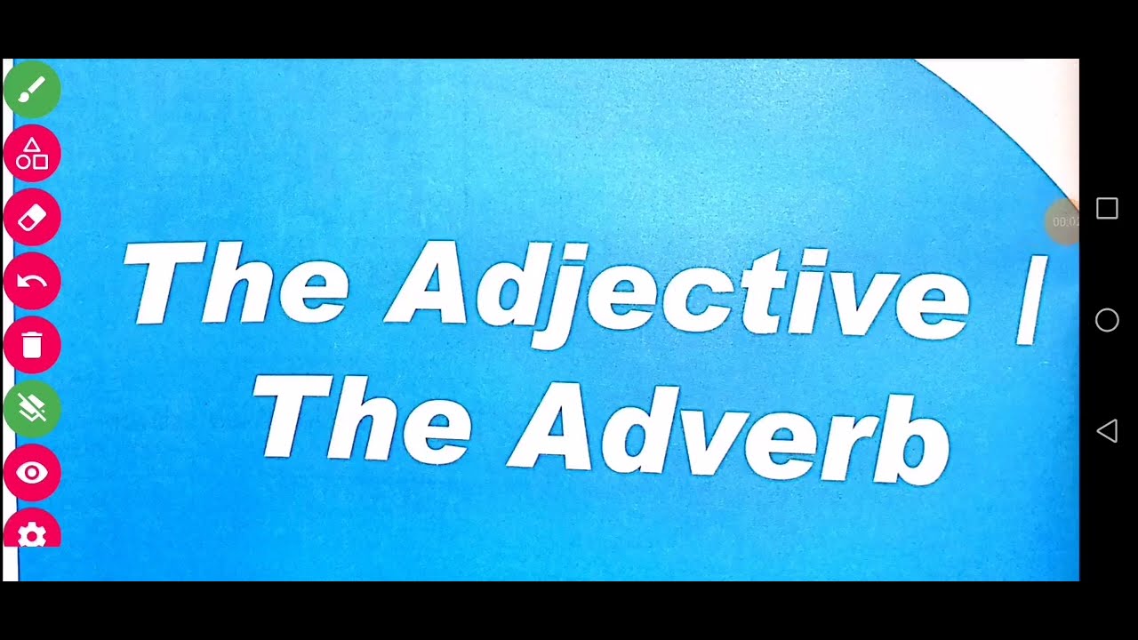 The Adjective/Adverb T. test &@ulkerhaciyeva#sertifikasiya #miq2022