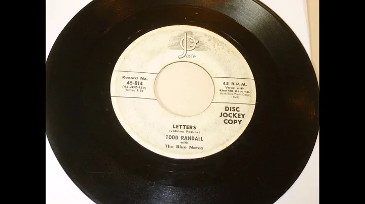 TODD RANDELL & THE BLUE NOTES - LETTERS / WITH THI...