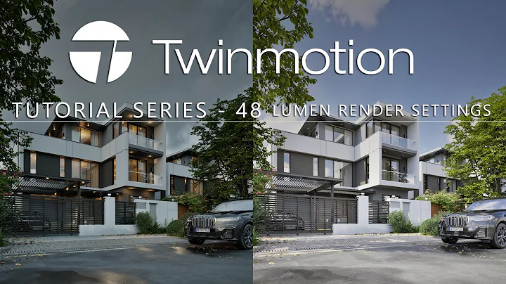 TWINMOTION 2025.1.1 TUTORIAL SERIES 48 - Lumen Render Settings