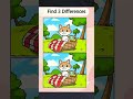 Find 3 Differences 🐱 | Spot the Difference Challenge | Quick Task