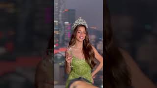 ควีนลูเซียน่า ลุคออกงานเย็น ควีนลูเซียน่า missgrandinternational2023 นางงาม mgt2023