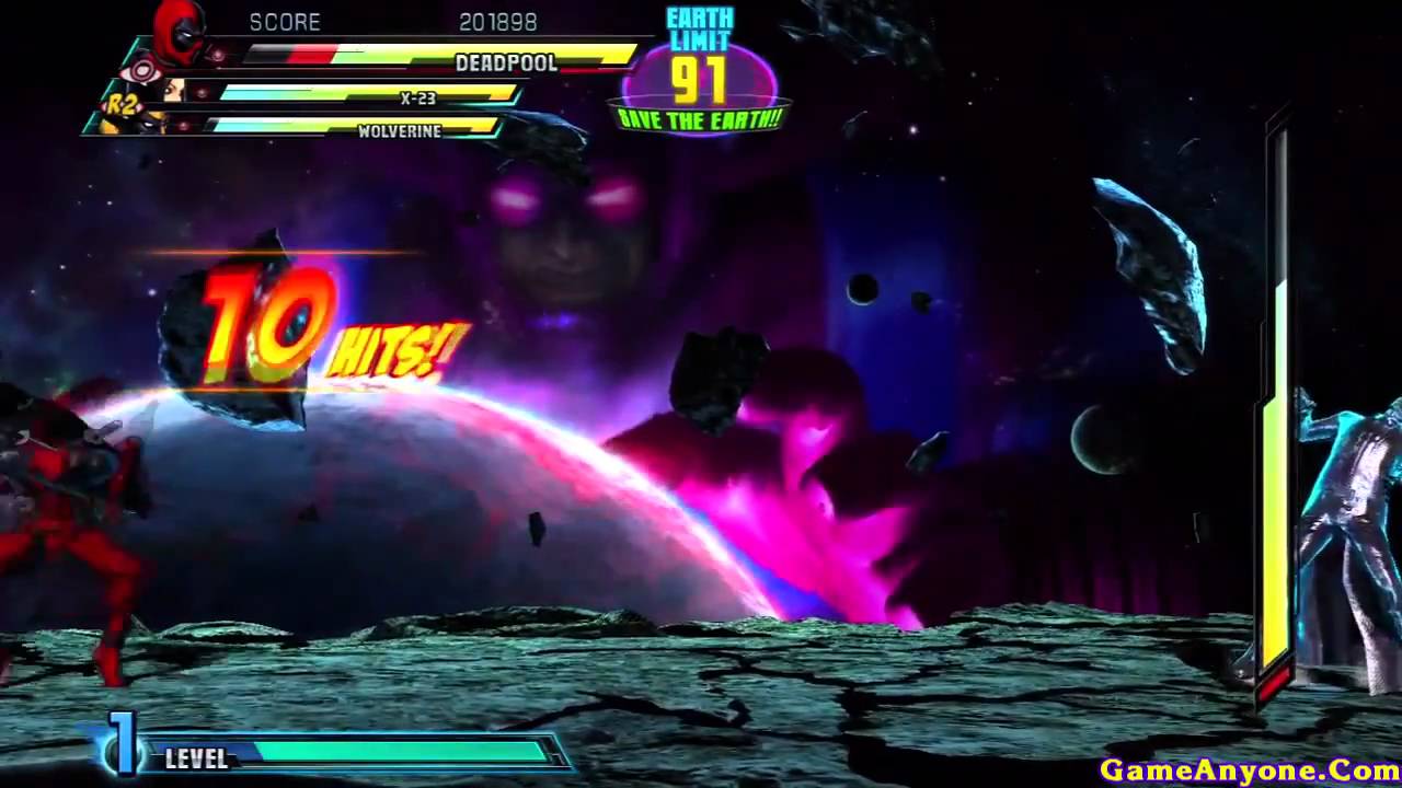 Marvel vs Capcom 3: Fate of Two Worlds (Wolverine, X-23, Deadpool Pt. 2/2)