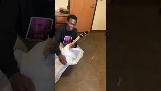 The day I bought my guitar | unboxing at its worst 😂😂😂