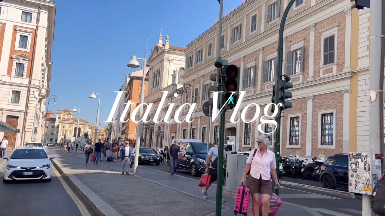【イタリアVlog🇮🇹】5泊8日のイタリア旅行✈️観光スポット巡り🚶ご飯屋さん巡り🍝お買い物🛍️などなど