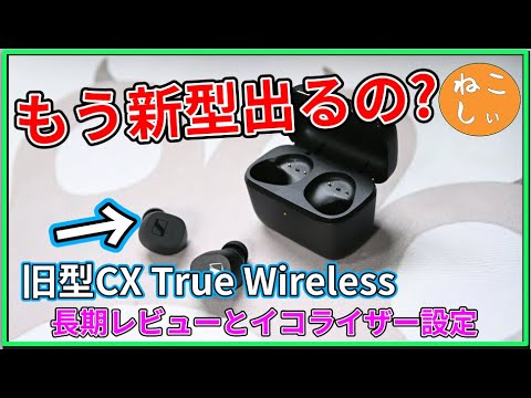 新作予約開始 ゼンハイザーcx Plus True Wireless 旧機種のcx True Wirelessおすすめイコライザー設定と長期レビュー 完全ワイヤレスイヤホン ねこしぃの周辺機器 Youtube
