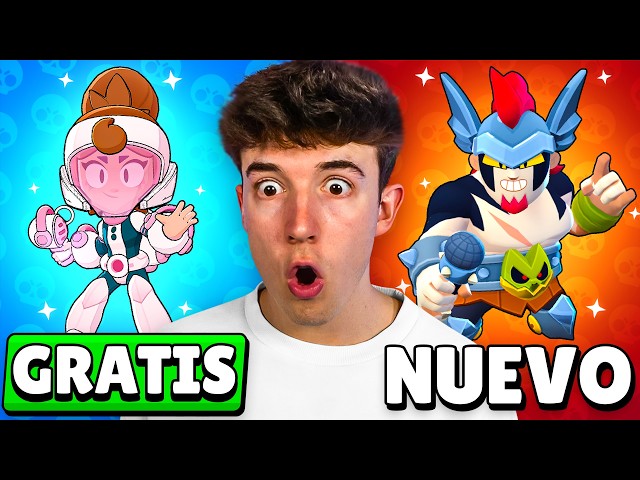 SKIN GRATIS Y ASI es EL NUEVO BRAWLER *DAMIAN* | SNEAK PEEK de BRAWL STARS