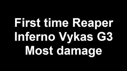 First time Lunar Reaper | Inferno Vykas Gate 3 Cruel Fighter Most DMG