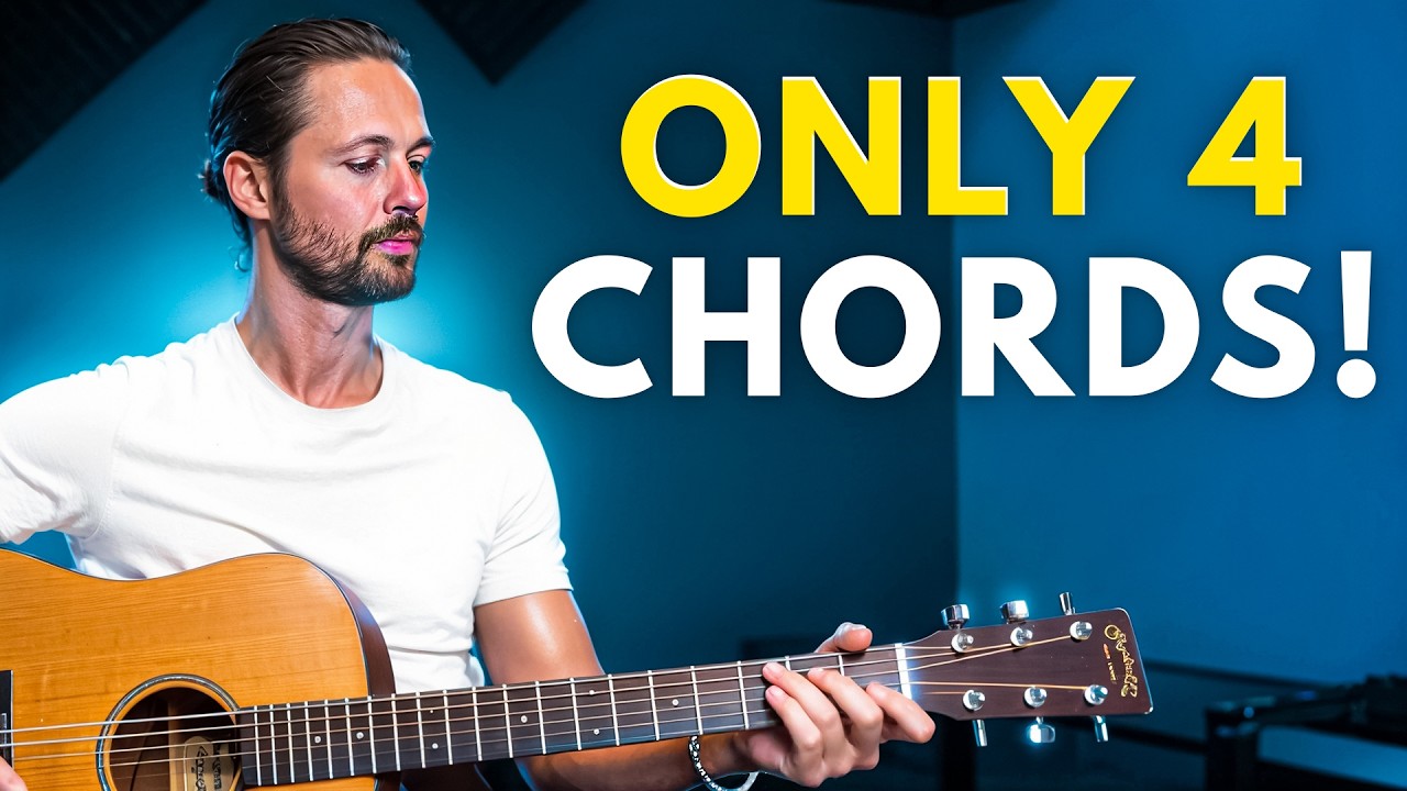 «Let It Be» — самый простой урок игры на гитаре + вкладка PDF