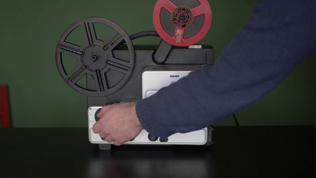 Super 8 Projector Bauer T 141 Sound YouTube