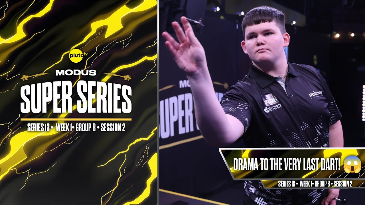 DRAMA FROM FIRST DART TO THE LAST! 🤩🤩 | Darts Highlights | Week 1 Group B Session 2