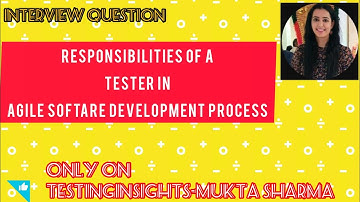 What are daily responsibilities of a QA in the Agile  #agilesoftwaredevelopment #agileframework