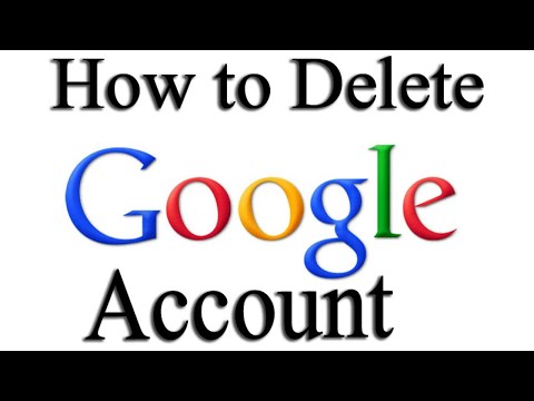 How to permanently delete google account