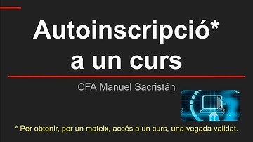 AccesAulaVirtualCFAMS Autoinscripció