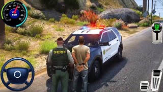 Real Multi-Storey Cop Cars Driving Simulator - Police Thief Chase Car Game - Android Gameplay screenshot 5