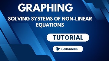 Conquer Systems of Non-Linear Equations with Desmos! (Graphing Method)