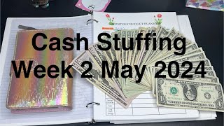 Cash Stuffing $720 Week 2 Of May 2024