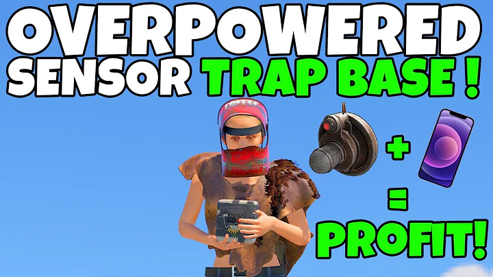 RUST | SMARTEST TRAP in RUST farms LOADS OF PLAYERS ! (Overpowered)