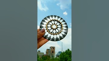 Easy lippan art for beginners || #shorts #youtubeshorts #youtube #niksart #viral