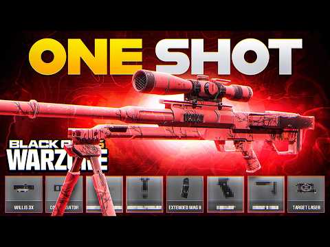 Meet the #1 BEST ONE SHOT SNIPER META in BO6 WARZONE! (Best Warzone 4 Sniper Loadout & Class)