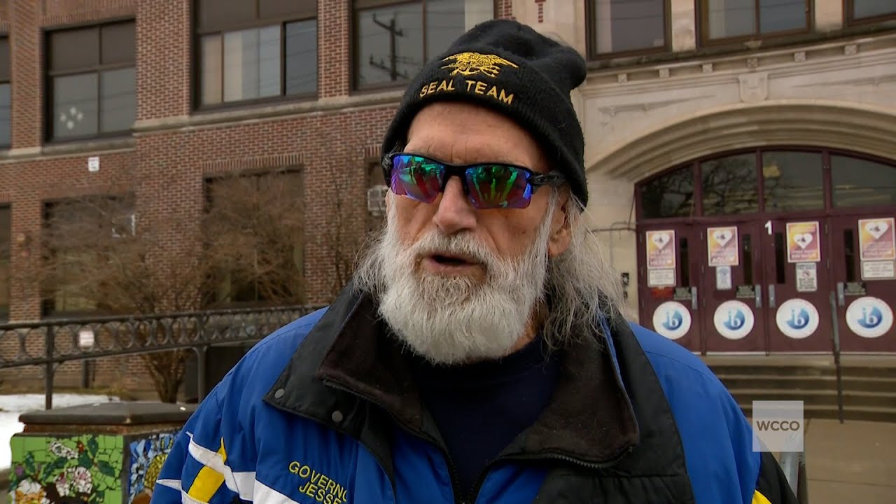 Former Gov. Jesse Ventura visits Roosevelt High School following ICE activity