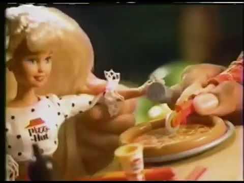 Pizza Party Skipper And Courtney Dolls Commercial (1995)