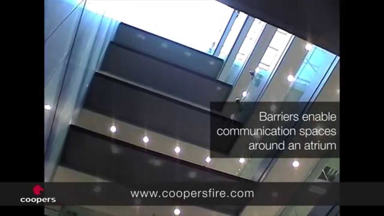 Film Coopers FireMaster NVS Horizontal Fire Curtain Barrier