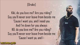 Drake - In My Feelings (Lyrics)