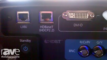 InfoComm 2016: Epson Adds G7905U Projector