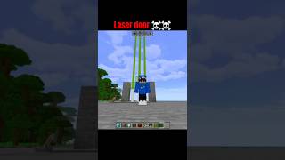 Minecraft best laser door ever #godman55