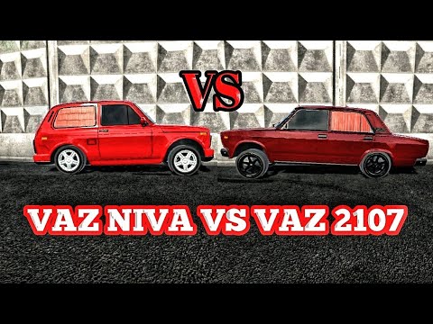 (RCD) Vaz niva VS Vaz 2107 (yarış) | niva və 07 yarışı | NİVA URBAN VS VAZ 2107