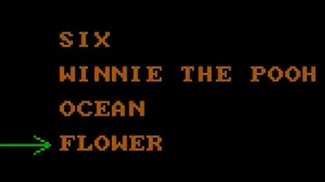 A Reading Game for Beginning Readers written in GW-BASIC - Code Included