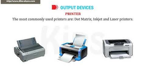 Class 04 chapter1 A input output and Storage devices